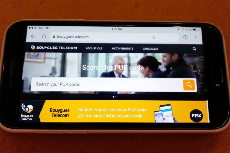 Comment trouver son code PUK Bouygues ?