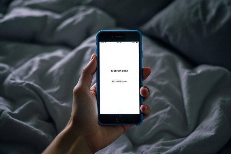 Comment trouver son code PUK SFR ?