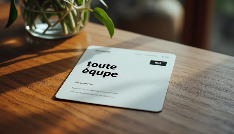 découvrez le fonctionnement de la carte toutateam, ses avantages clés et les endroits où vous pouvez l'utiliser pour optimiser vos dépenses professionnelles.