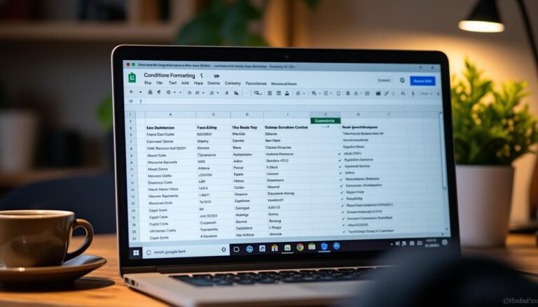 découvrez des astuces pratiques pour maîtriser la mise en forme conditionnelle dans google sheets, incluant la gestion des lignes, des dates et des cases à cocher pour optimiser vos feuilles de calcul.