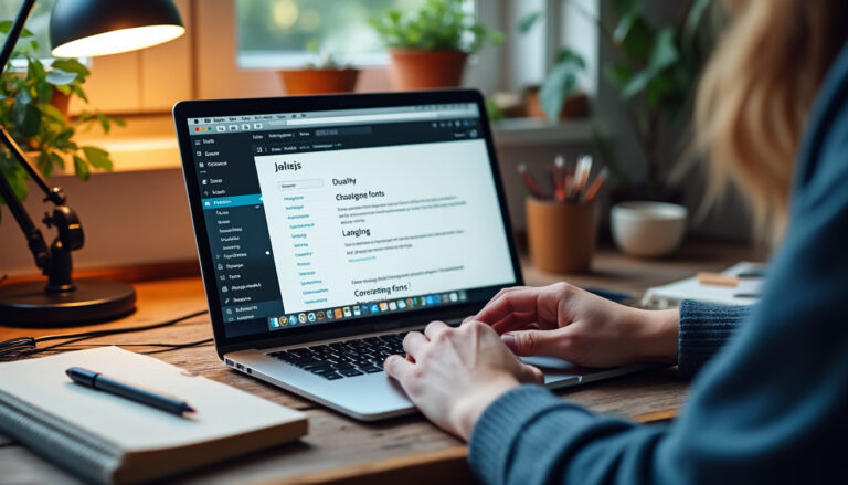 découvrez comment ajouter facilement une police sur wordpress grâce à notre guide étape par étape pour personnaliser l'apparence de votre site web.