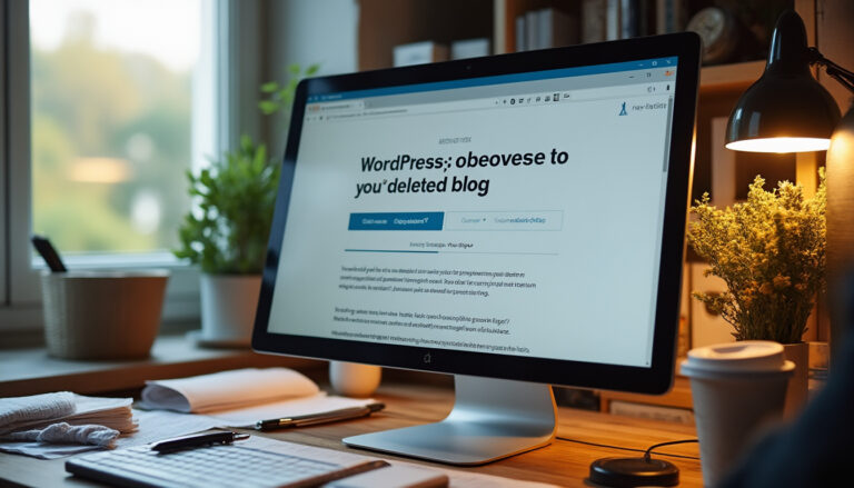 découvrez comment retrouver un blog supprimé sur wordpress grâce à des méthodes efficaces et des astuces pratiques pour récupérer facilement tous vos contenus précieux.