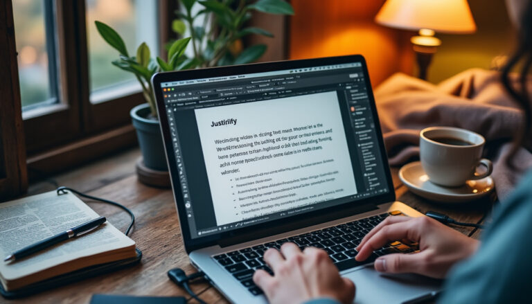 découvrez comment justifier un texte sur wordpress grâce à nos méthodes simples, raccourcis pratiques et astuces utiles pour améliorer la présentation de vos contenus.