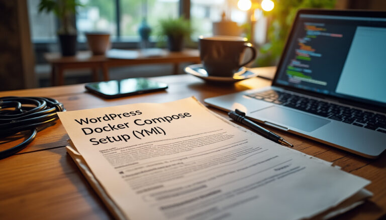 découvrez un exemple complet de fichier docker compose yml pour déployer wordpress avec mariadb et nginx, incluant toutes les configurations nécessaires pour un environnement optimisé.