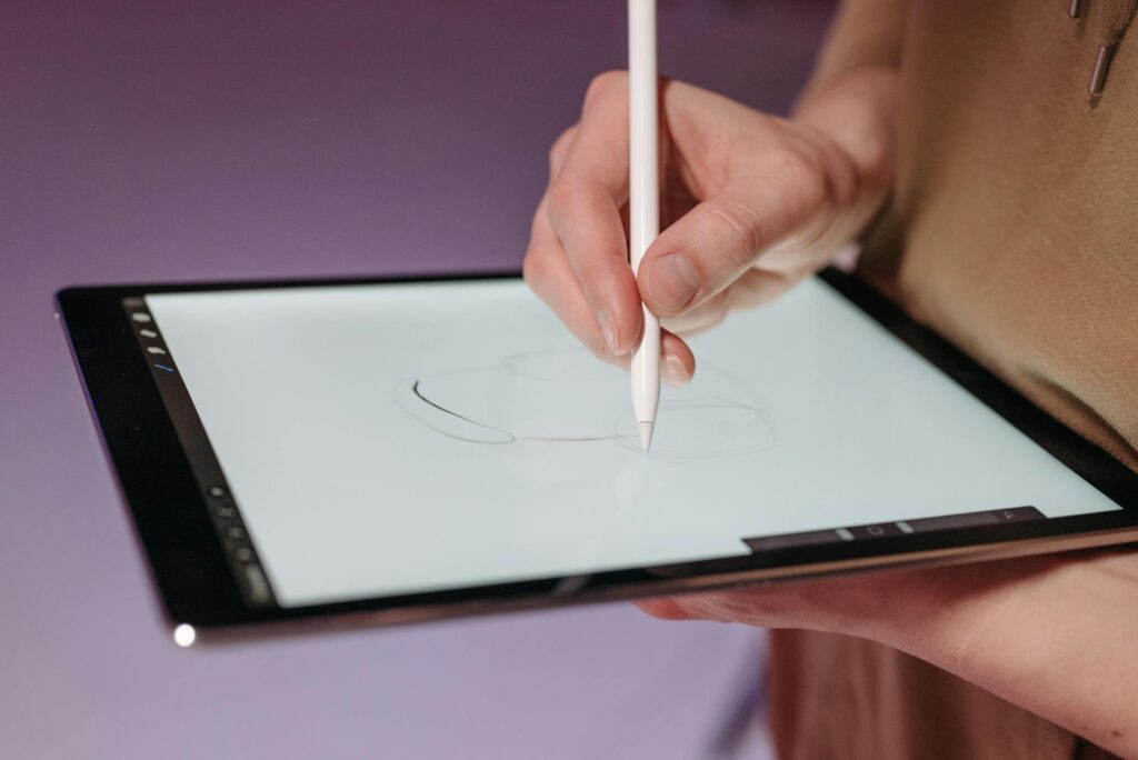 Comment avoir Procreate gratuit sur — interface de l'application Procreate sur iPad