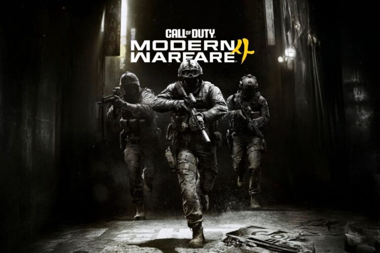 Écran de démarrage Steam de Call of Duty Modern Warfare 4