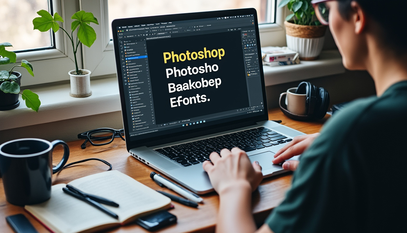 découvrez comment ajouter une nouvelle police sur photoshop grâce à notre guide étape par étape pour installer une typo rapidement et facilement.