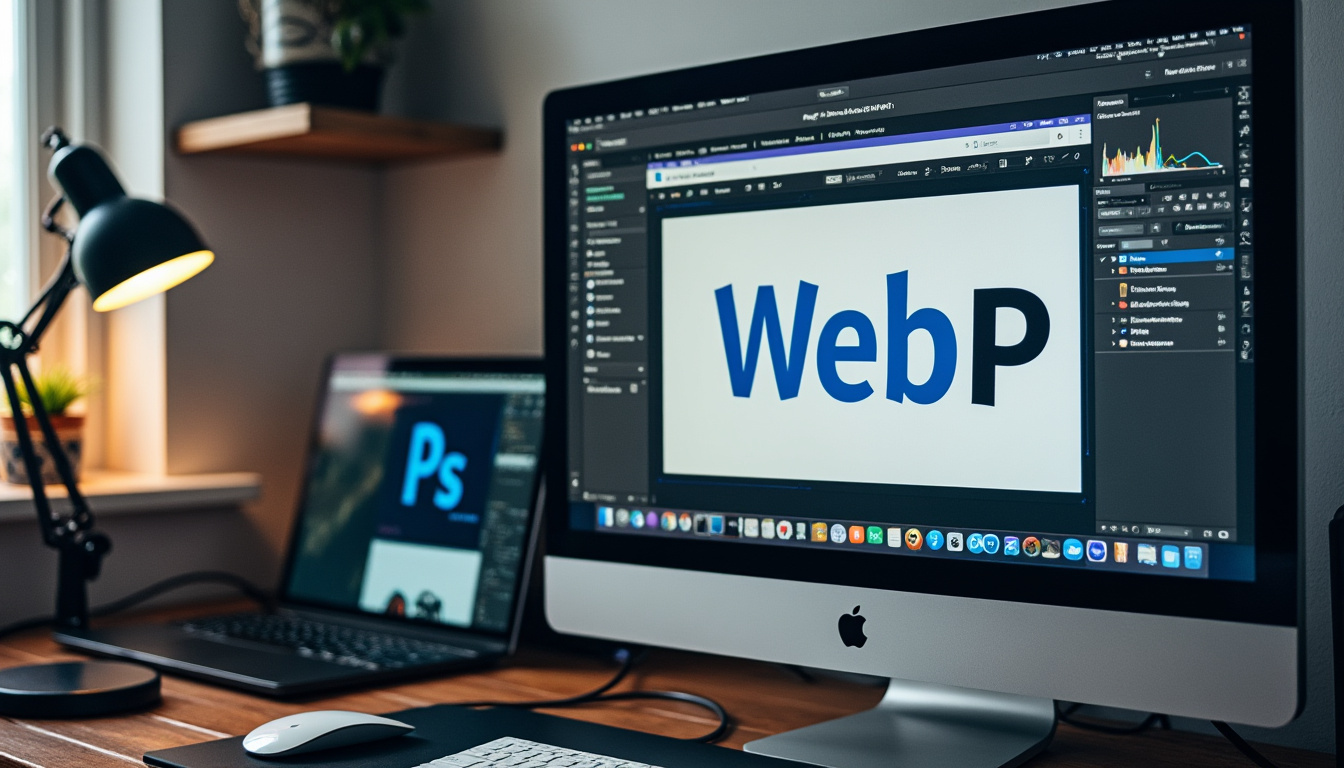 apprenez à enregistrer vos images en format webp avec photoshop grâce à ce guide simple et efficace pour exporter vos fichiers rapidement.