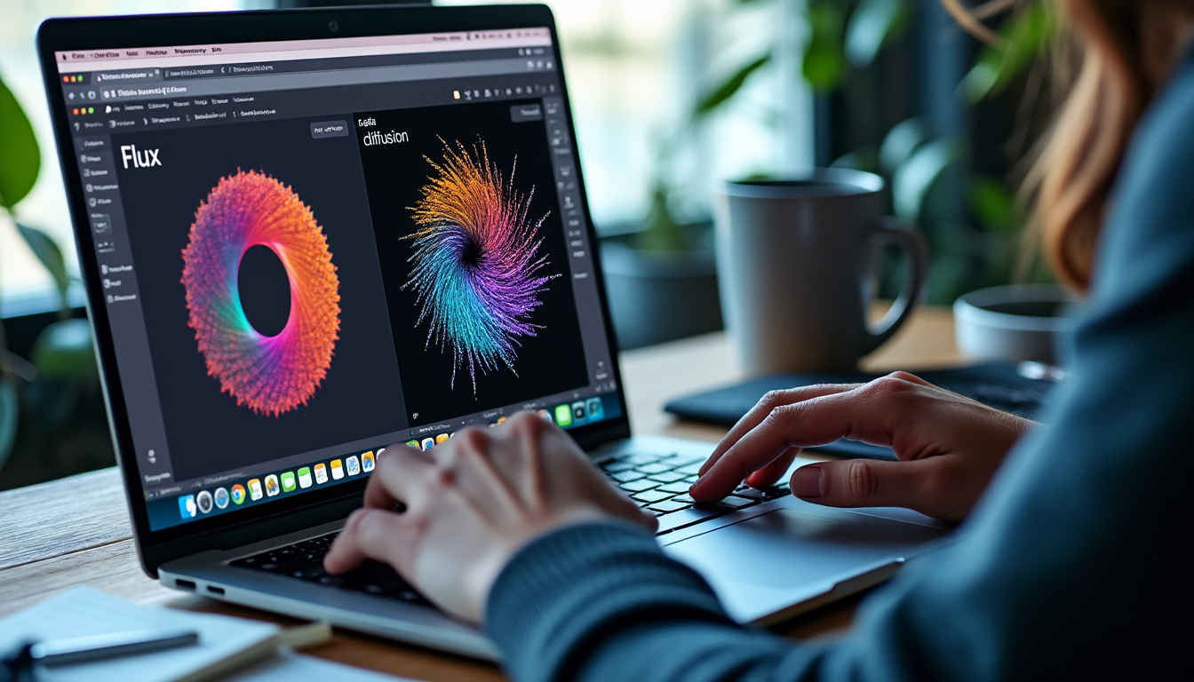 découvrez un comparatif détaillé entre flux et stable diffusion, analysant leurs vitesses, fonctionnalités et architectures pour mieux comprendre ces modèles d'intelligence artificielle.