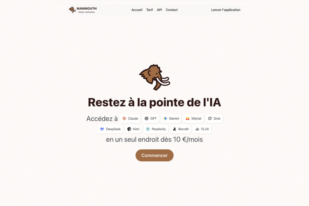 découvrez mammouth ia : ses fonctionnalités clés, avis des utilisateurs, tarifs et les meilleures alternatives à connaître pour choisir l'outil d'intelligence artificielle adapté à vos besoins.