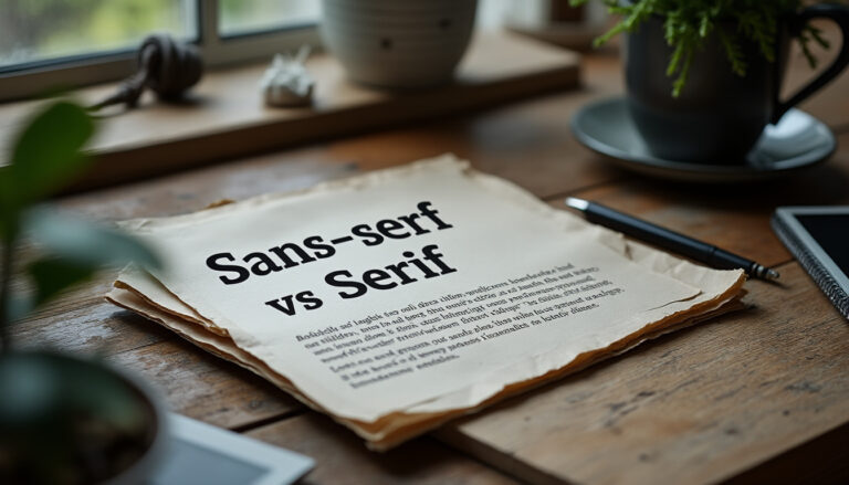 découvrez les différences entre les polices sans serif et serif, leurs définitions, et bénéficiez de conseils pratiques pour les associer harmonieusement dans vos projets de design.