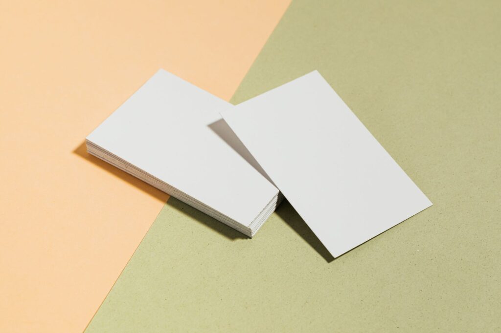 Comment faire une carte de — maquette de carte de visite