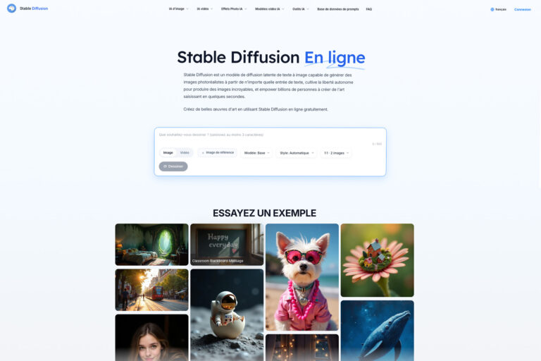 stable diffusion cap écran