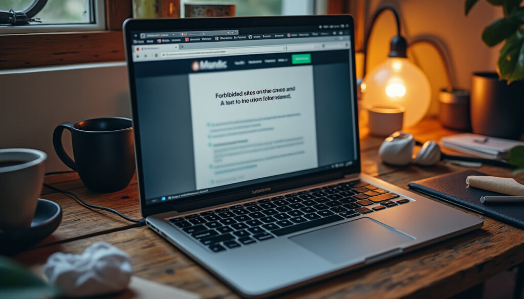 découvrez quels sont les sites interdits sur internet, avec des explications claires et des exemples incontournables à connaître pour naviguer en toute sécurité.