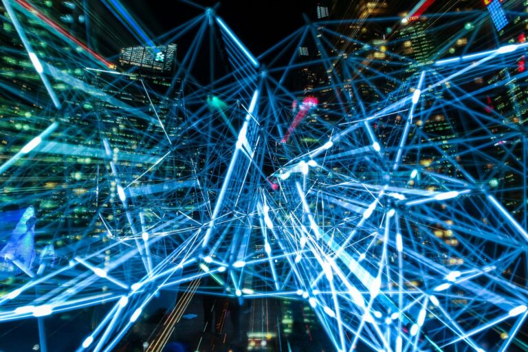 Comment fonctionne une smart city — paysage urbain ville intelligente technologie
