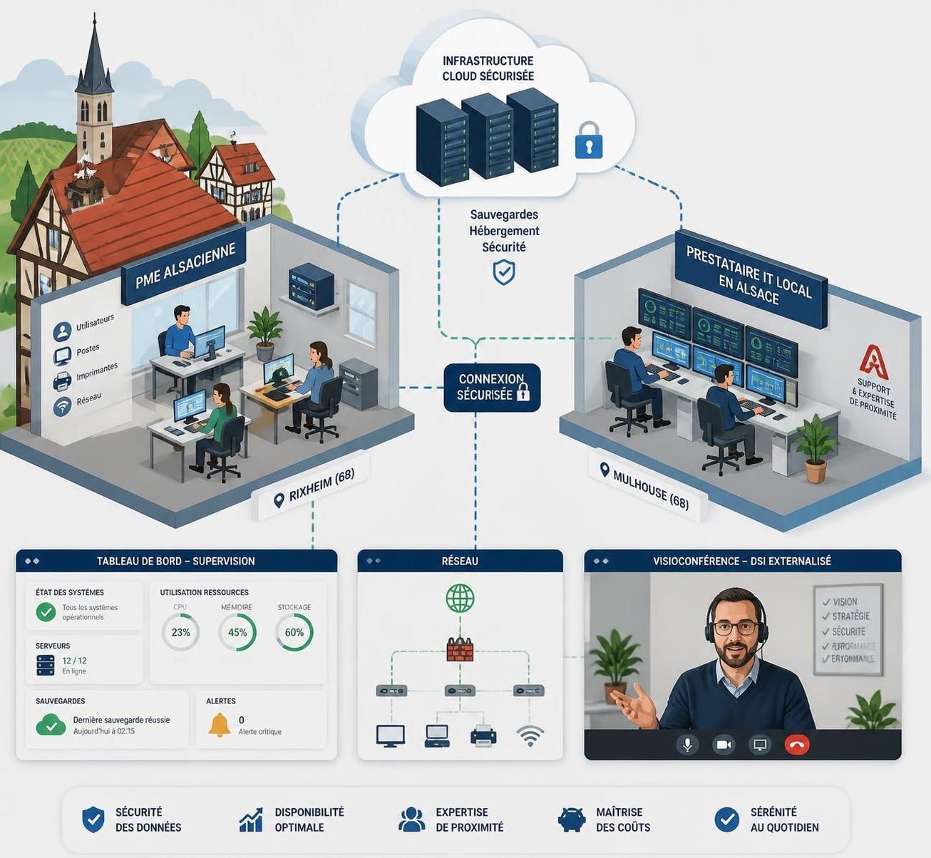 Découvrez comment choisir le prestataire idéal pour externaliser le système d'information de votre PME et optimiser votre gestion informatique en toute sérénité.