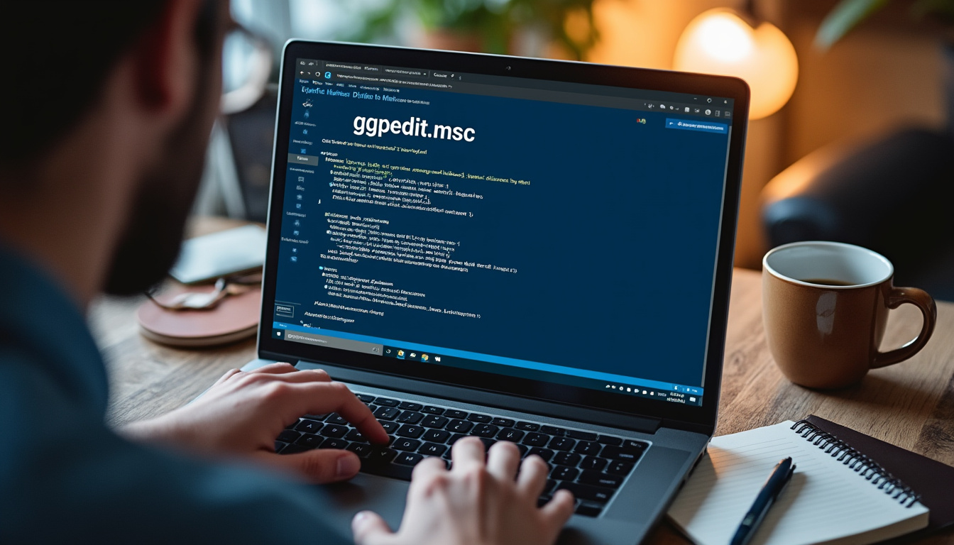 découvrez comment installer, activer et résoudre l'erreur "gpedit.msc not found" sur windows 11 grâce à notre guide complet et facile à suivre.