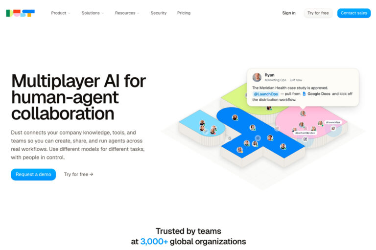 Dust AI : avis, fonctionnalités et prix de la plateforme d'agents IA